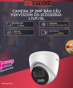 Gphitech.vn Camera Ip 2mp Ban Cau Hikvision Ds 2cd1323g2 Liuf Sl