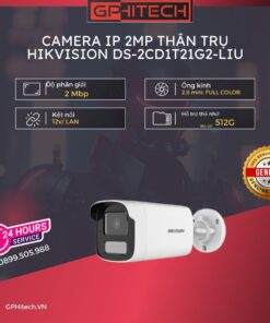 Gphitech.vn Camera Ip 2mp Than Tru Hikvision Ds 2cd1t21g2 Liu